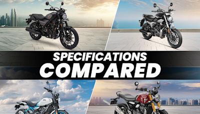 Royal Enfield Guerrilla 450 vs Triumph Speed 400 vs Harley-Davidson X440 vs Hero Mavrick 440: Specifications Compared - ZigWheels