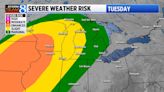 Multiple days of strong thunderstorms possible