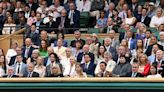 Who's who in the royal box at Wimbledon day nine?