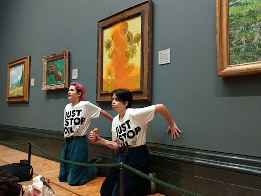 Climate activists jailed for throwing soup at Van Gogh's 'Sunflowers'