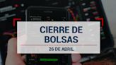 ¿Cómo cierra hoy la BMV; Wall Street; Dólar y Petróleo? 26 de abril de 2024