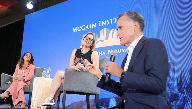Mitt Romney praises Kyrsten Sinema, explains why he thinks she became ‘toxic’ to Democrats