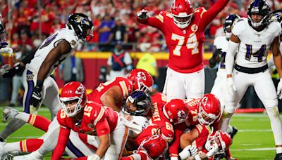 Ravens-Chiefs scores record kickoff ratings for NBC