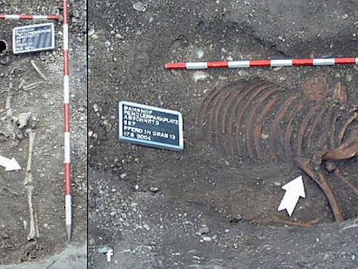 Two ancient women buried together in Austria in first of its kind find. ‘Remarkable’