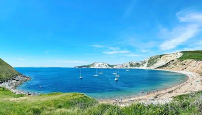 Visit 'beautiful' West Country beach near a ghost village