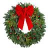 Circular or linear arrangements of festive foliage and decorations. Used to adorn doors, walls, and mantels during the holiday season. Add a touch of seasonal beauty and warmth to indoor and outdoor spaces.