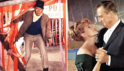 John Wayne almost died with seconds to spare in movie set catastrophe