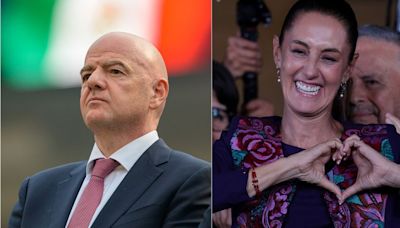 Claudia Sheinbaum responde a Gianni Infantino: El futbol une al mundo