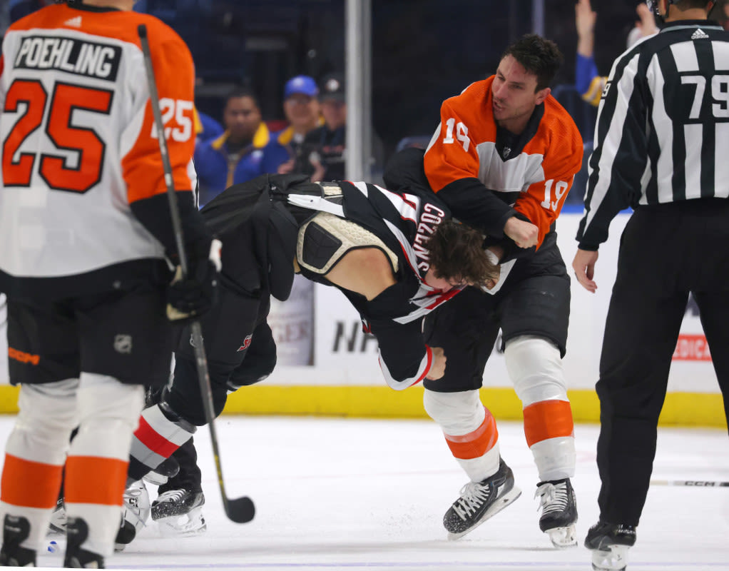 Flyers Made Great Call Signing Tough Guy