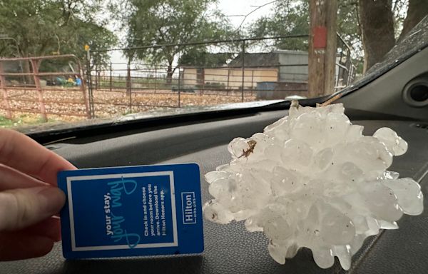 Analysis | The hail in Texas was so big Tuesday that it required a new description