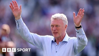 David Moyes: West Ham fans give fitting send-off to departing manager