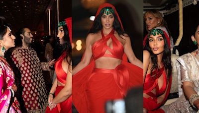 Kim Kardashian drops stunning photos from Indian billionaire Anant Ambani and Radhika Merchant's wedding