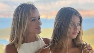 Amanda Holden shares a sweet image with her look-a-like daughter Lexi