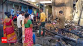 Fresh arson in Tripura, 6 hurt in lathicharge | India News - Times of India
