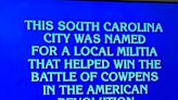 What is Spartanburg? Jeopardy! Masters answer Wednesday night brings it home