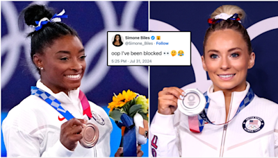 The inside story of why Simone Biles has been blocked by former Team USA teammate