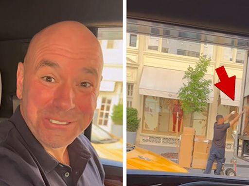 Dana White's Viral FedEx Delivery Video Leads To Driver's Firing