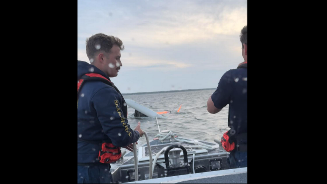 Screams for help off Outer Banks lead boat to man who drifted for 5 hours, NC team says