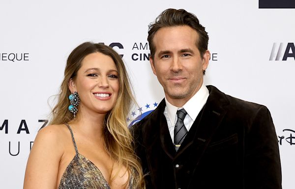 Blake Lively Teases Ryan Reynolds on His ‘Deadpool & Wolverine’ Press Tour: “Boys Gone Wild”