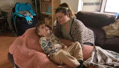 Mum facing homelessness with disabled son reveals bizarre advice