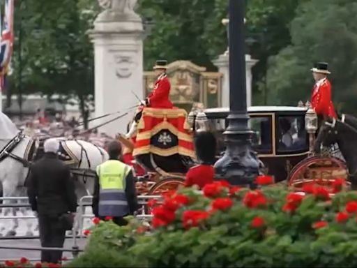 Trooping the Colour 2024, en directo | Kate Middleton reaparece junto a la familia real en el desfile por Londres
