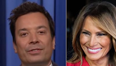 Jimmy Fallon Suggests How Melania Trump Is Feeling About The Kamala Harris News