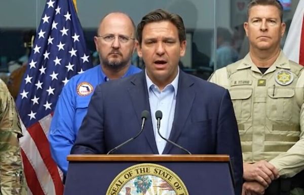 Goodbye, 'Knock on wood'? Gov. DeSantis urges hurricane prep