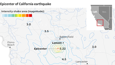 Dozens of earthquakes in SoCal: Aftershocks hit following magnitude 5.2 quake