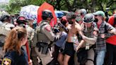 Tear gas, loud booms reported during arrests at UT Austin protest