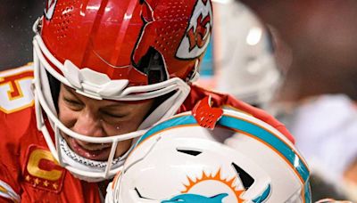 Chiefs’ Patrick Mahomes still waiting for NFL to return his famous cracked helmet