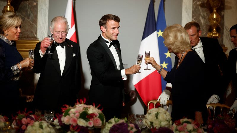 Let them eat lobster! France spent over $500,000 on a state dinner for King Charles | CNN Business