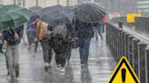 Yellow warning issued as heavy rain sees risks of flooding in London TODAY
