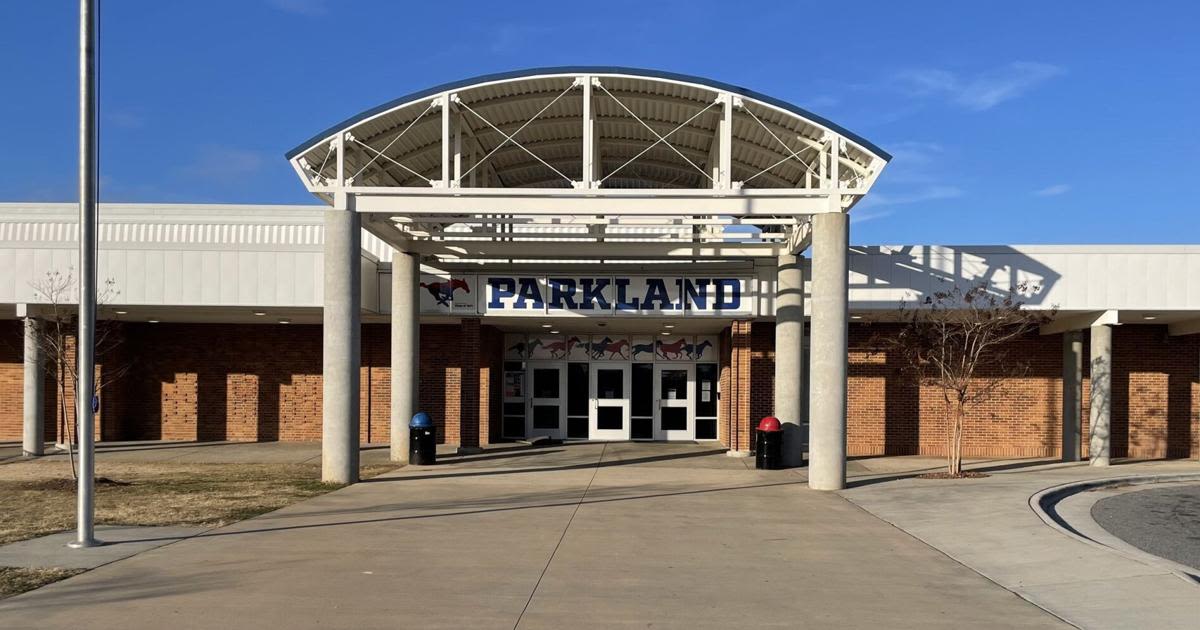Student at Parkland High School is struck on her leg by a bullet fragment