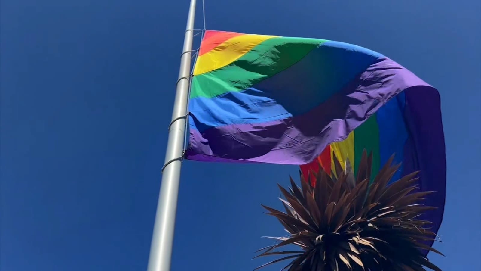 Rainbow pride flag in SF's Castro District officially becomes a city landmark