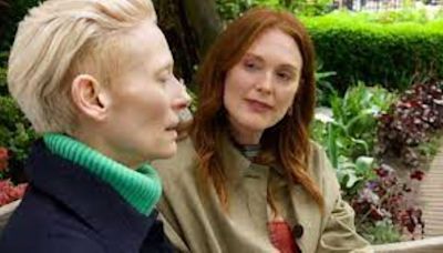 Review: Julianne Moore, Tilda Swinton Conduct a Masterclass About Life and Death in "The Room Next Door" - Showbiz411