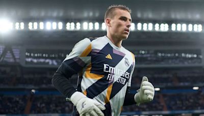 Clubs from multiple countries have enquired about Real Madrid goalkeeper Andriy Lunin