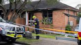 Three children are killed in horror blaze - as man is arrested