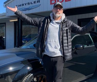 Actor Jeffrey Dean Morgan Loves His Hellcat