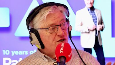 Pat Kenny keeps his cool as spluttering reporter is doused in pepper spray