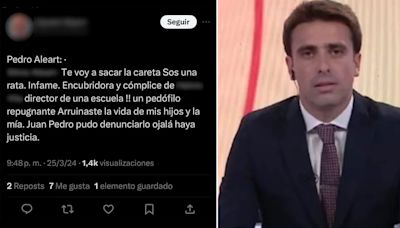 El posteo que hizo antes de suicidarse el padre del periodista que lo denunció por abuso en un canal de televisión