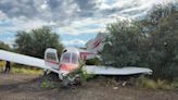 A small plane crashed in Prescott, all 4 occupants survived