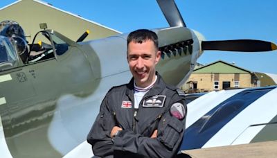 RAF pilot killed in Spitfire crash at Battle of Britain event is named
