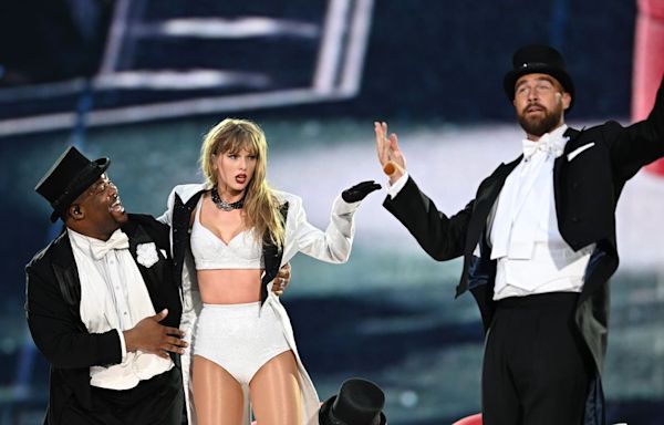 Travis Kelce Says It Was His Idea To Join Taylor Swift Onstage For Eras Tour Cameo