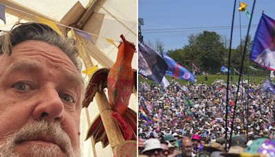 ‘Are you not entertained?’ Russell Crowe’s shockingly good set epitomises the spirit of Glastonbury