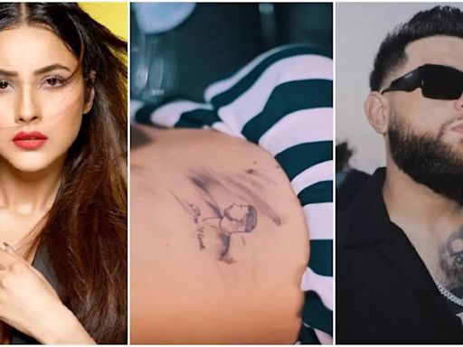 When Shehnaaz Gill Got Tauba Tauba Singer Karan's Face Tattooed On Her, Said She Wanted A Husband Like Him