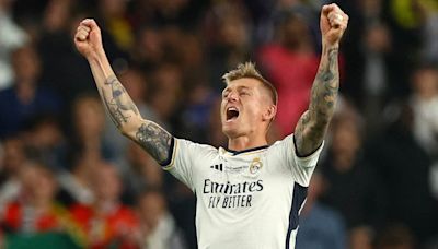 Toni Kroos shares a spine-tingling moment with Real Madrid fans