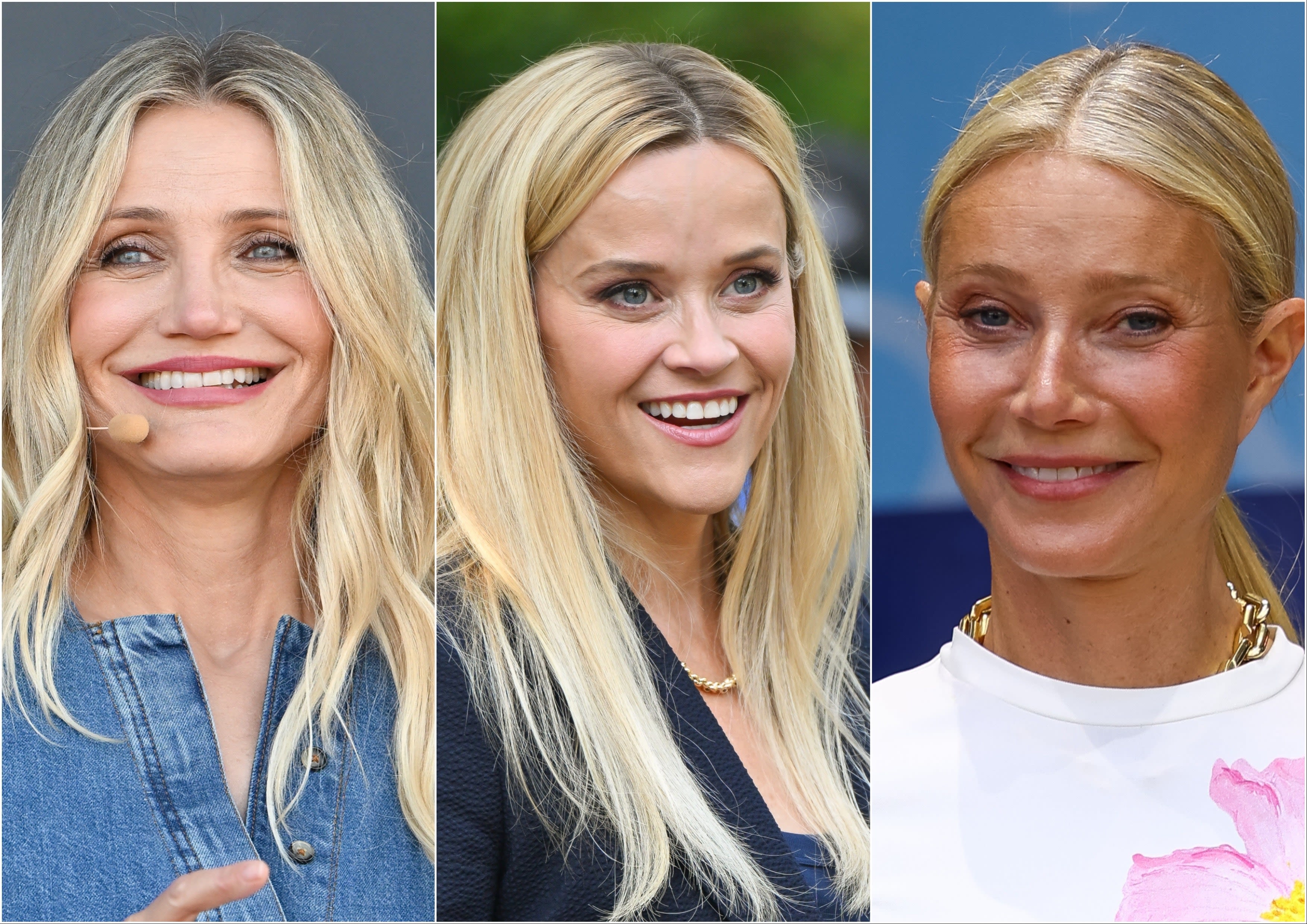 Gwyneth Paltrow, Cameron Diaz, and Reese Witherspoon Had a Meeting of the ’00s-Era Rom-Com Blondes
