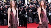 Cannes 2024: Emma Stone Picks A Louis Vuitton Shimmer Gown With Daring Neckline - News18