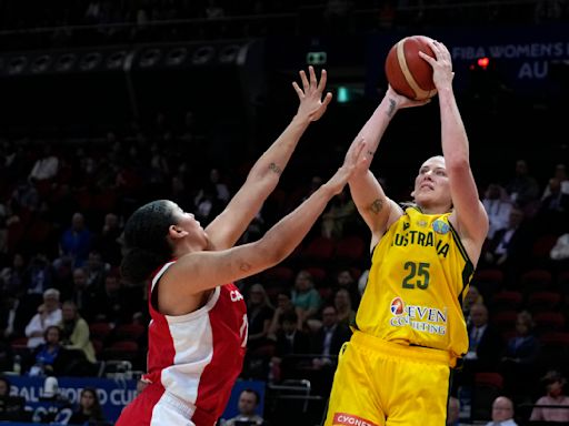 Jackson to appear at 5th Olympics for Australia's Opals. Mills, Giddey in Boomers team