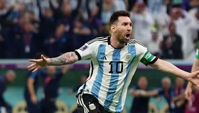 Lionel Messi comanda la lista de Argentina